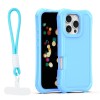 Капак SafePop с ремък за iPhone 16 Pro 6.3" син