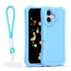 Капак SafePop с ремък за iPhone 17 6.3" син