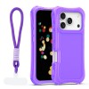 Капак SafePop с ремък за iPhone 17 Pro Max 6.9" лилав