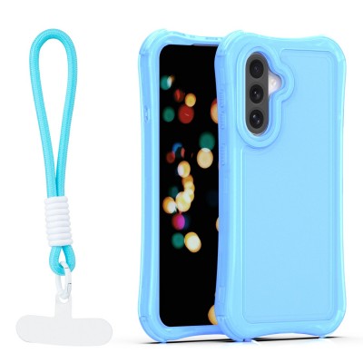 Капак SafePop с ремък за Samsung Galaxy A57 5G син