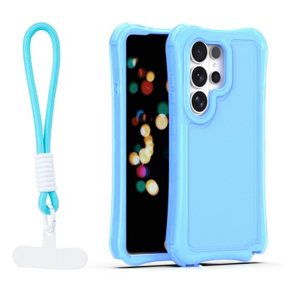 Капак SafePop с ремък за Samsung Galaxy S26 Ultra син