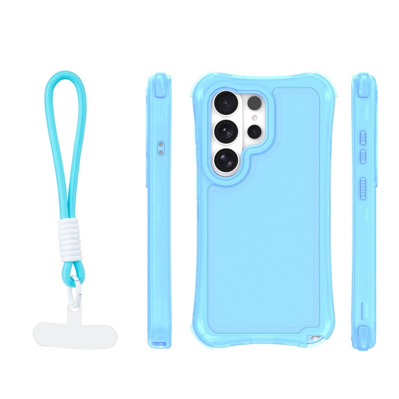 Капак SafePop с ремък за Samsung Galaxy S26 Ultra син