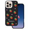 Калъф Strawberry за iPhone 16 Pro 6.3" черен