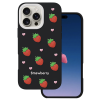 Калъф Strawberry за iPhone 16 Pro Max 6.9" черен
