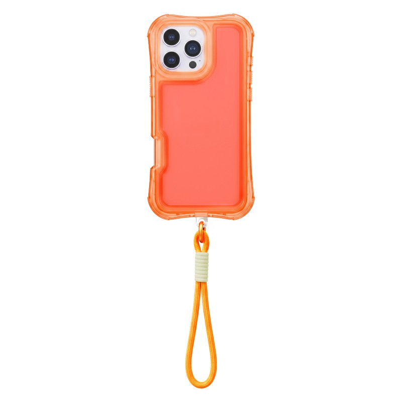 Калъф SafePop с ремък за Samsung Galaxy S24 / S25 оранжев