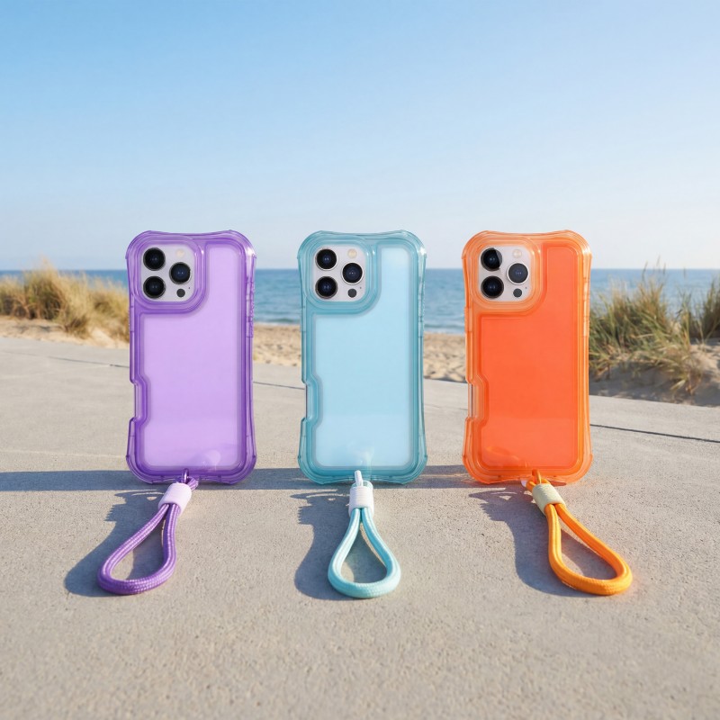 Калъф SafePop с ремък за Samsung Galaxy S26 Plus син