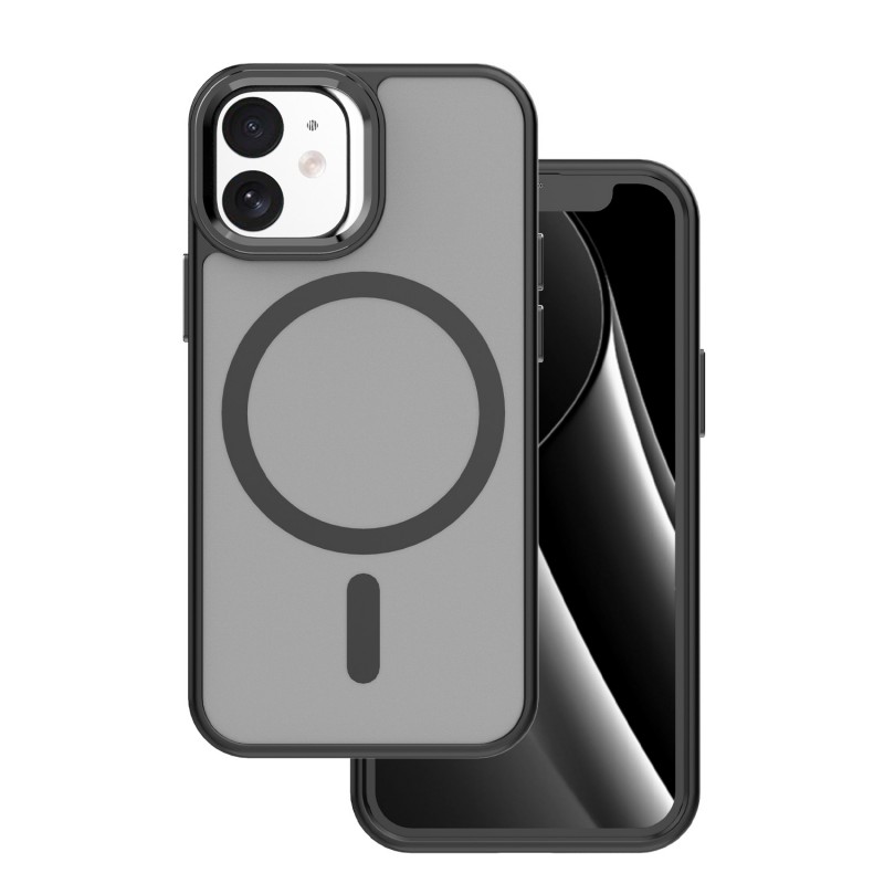 Калъф Frozen Mag за iPhone 12 / 12 Pro 6.1" черен