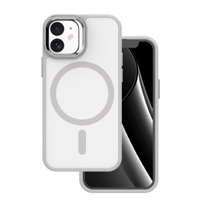 Калъф Frozen Mag за iPhone 12 / 12 Pro 6.1" сив