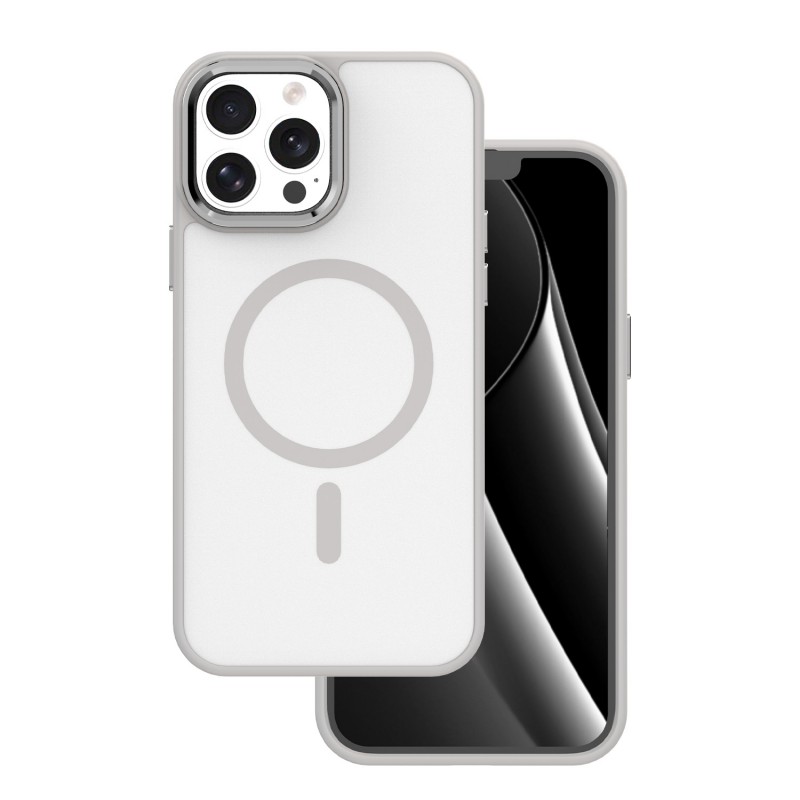 Калъф Frozen Mag за iPhone 13 Pro Max 6.7" сив