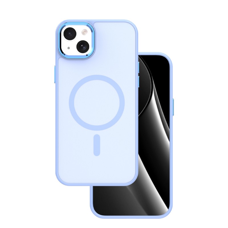 Калъф Frozen Mag за iPhone 14 6.1" светло син