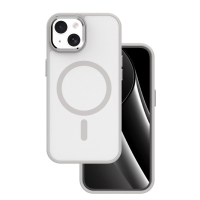 Калъф Frozen Mag за iPhone 15 6.1" сив