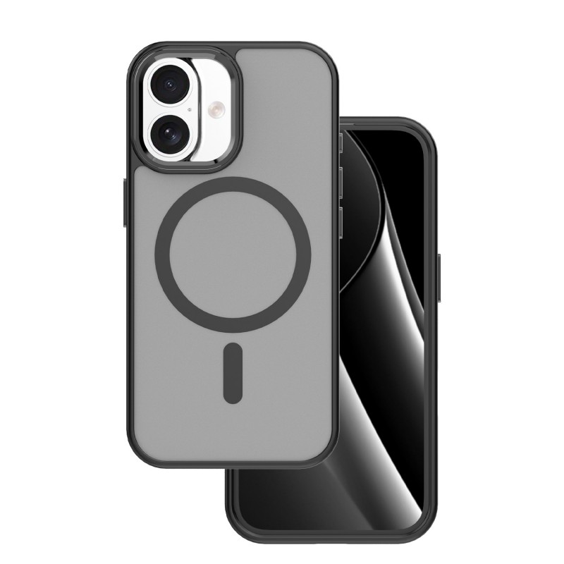 Калъф Frozen Mag за iPhone 16 6.1" черен