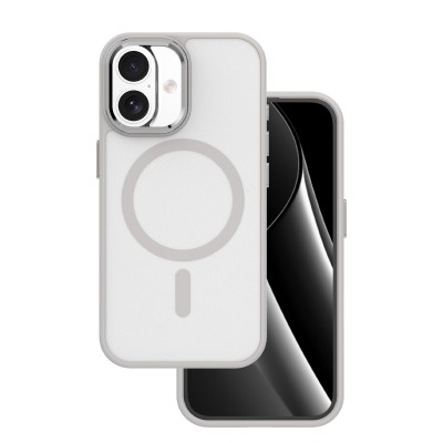 Калъф Frozen Mag за iPhone 16 6.1" сив