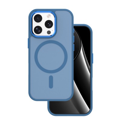 Калъф Frozen Mag за iPhone 16 Pro 6.3" тъмно син