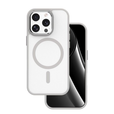 Калъф Frozen Mag за iPhone 16 Pro 6.3" сив