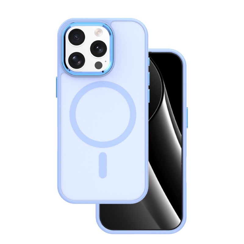 Калъф Frozen Mag за iPhone 16 Pro Max 6.9" светло син