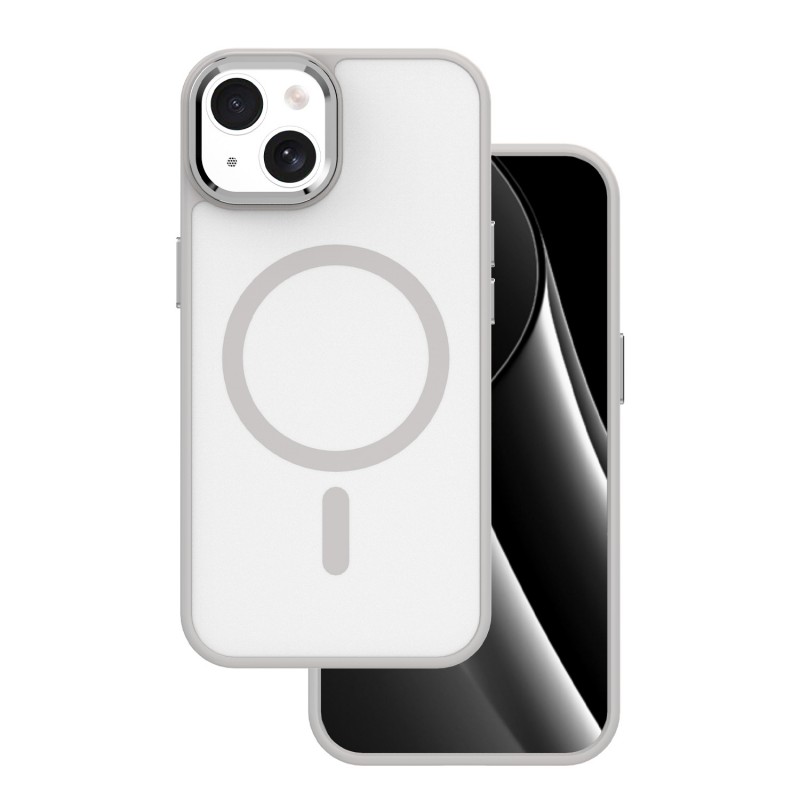 Калъф Frozen Mag за iPhone 13 6.1" сив