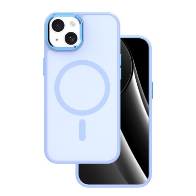 Калъф Frozen Mag за iPhone 13 6.1" светло син
