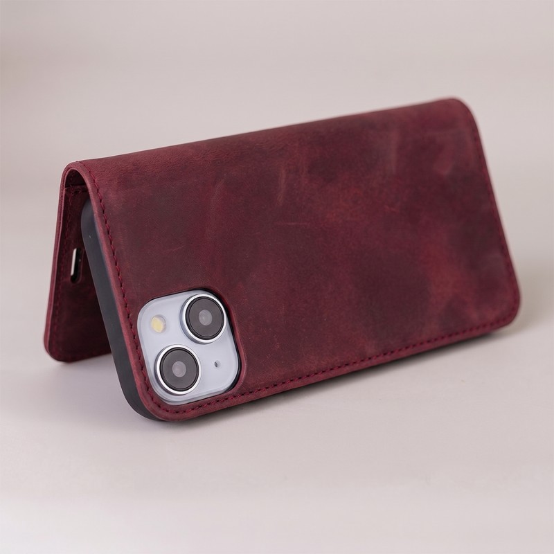 Калъф Smart Suede за Google Pixel 11 / 11 Pro бордо