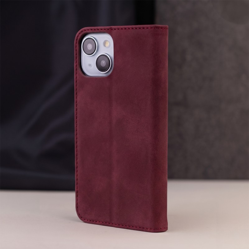 Калъф Smart Suede за Google Pixel 11 / 11 Pro бордо