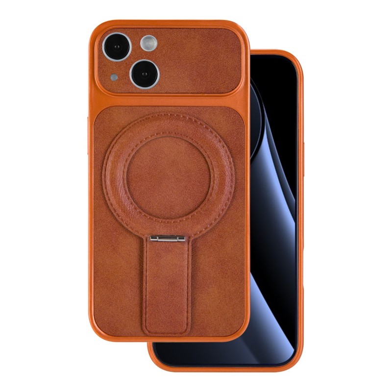 Капак Luxgrip Mag за iPhone 15 6.1" оранжев