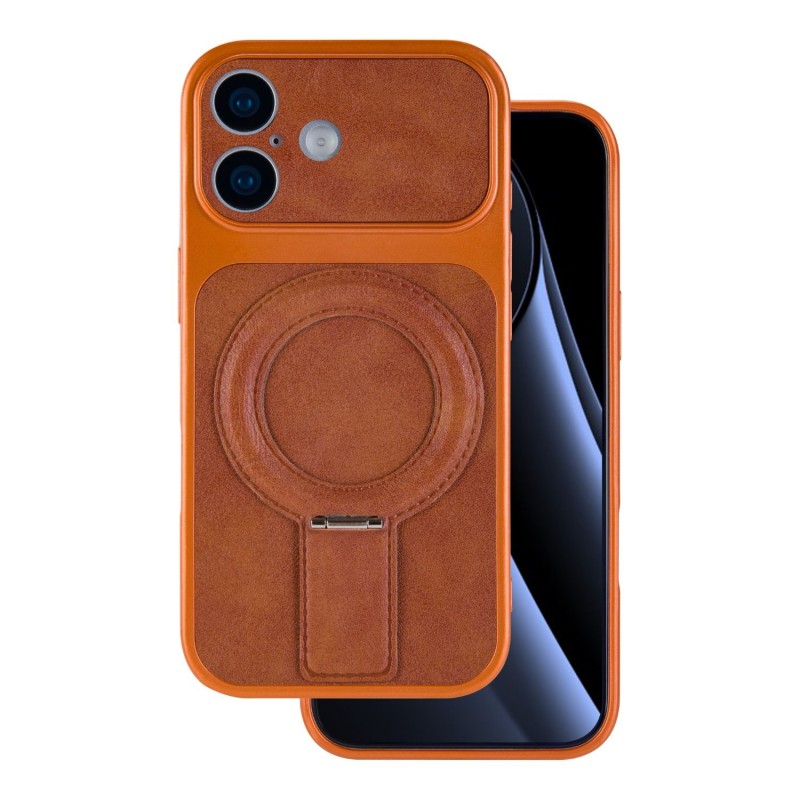 Капак Luxgrip Mag за iPhone 16 6.1" оранжев