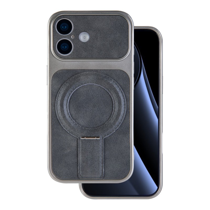 Калъф Luxgrip Mag за iPhone 16 6.1" сив