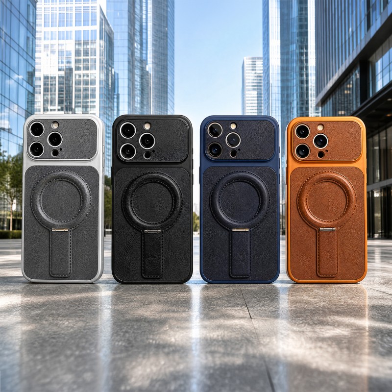 Калъф Luxgrip Mag за iPhone 12 6.1" тъмно син