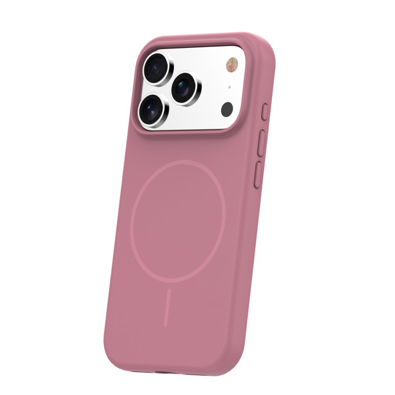 Силиконов кейс Thin Mag за iPhone 16 6.1" rose