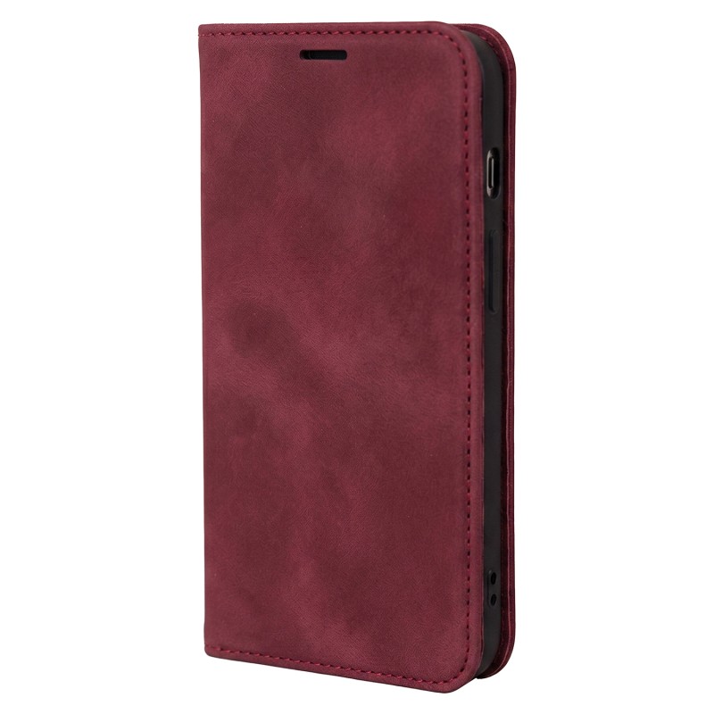 Калъф Smart Suede за Honor 600 / Honor 600 Pro бордо