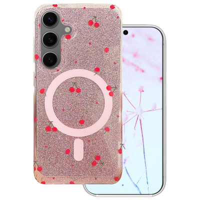 Калъф Cherry Mag за Samsung Galaxy S24 / S25
