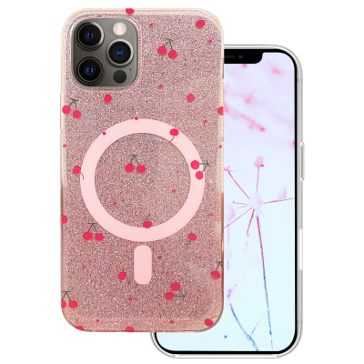 Калъф Cherry Mag за iPhone 12 / 12 Pro 6.1" блясък