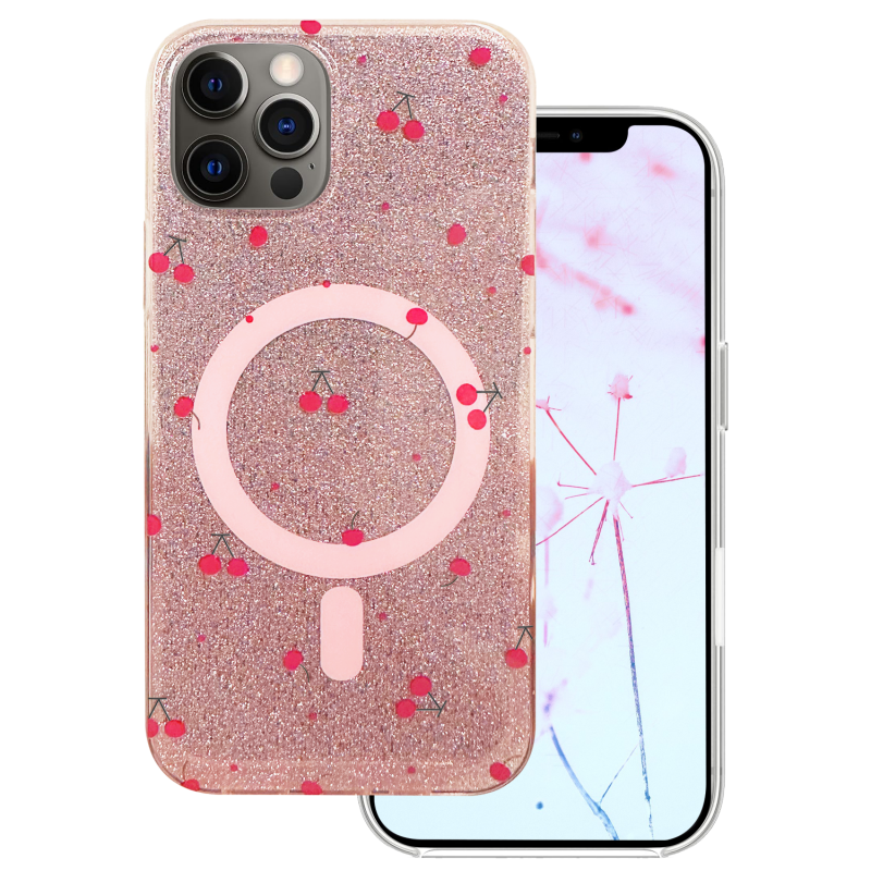 Калъф Cherry Mag за iPhone 12 / 12 Pro 6.1" блясък