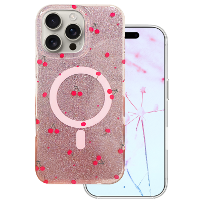 Калъф Cherry Mag за iPhone 16 Pro Max 6.9" блясък