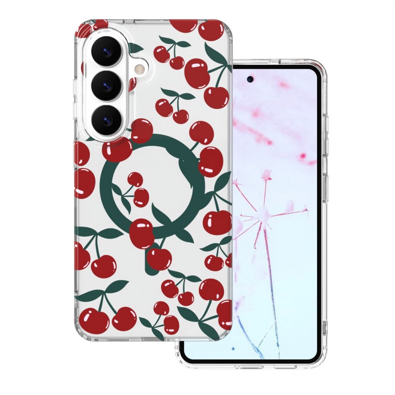 Калъф Cherry Mag за Samsung Galaxy S26 прозрачен