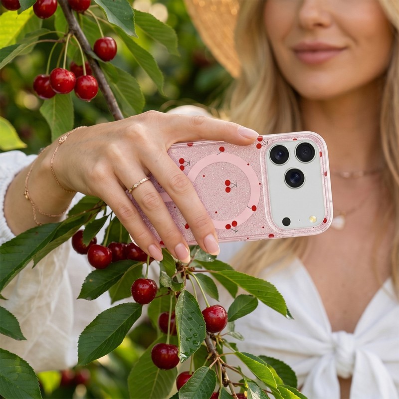 Калъф Cherry Mag за iPhone 11 с блясък
