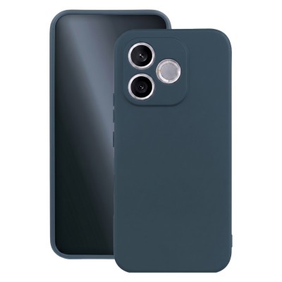 Силиконов капак за Honor 600 Lite, тъмно син