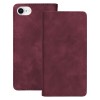 Калъф Smart Suede за iPhone 7 / 8 / SE 2020 / SE 2022 бордо