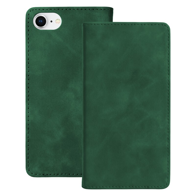 Калъф Smart Suede за iPhone 7 / 8 / SE 2020 / SE 2022 зелен