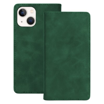 Калъф Smart Suede за iPhone 13 6.1" зелен