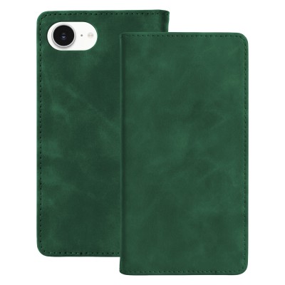 Калъф Smart Suede за iPhone 16e / 17e зелен