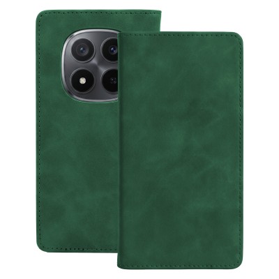 Калъф Smart Suede за Xiaomi Redmi Note 15 Pro Plus 5G зелен