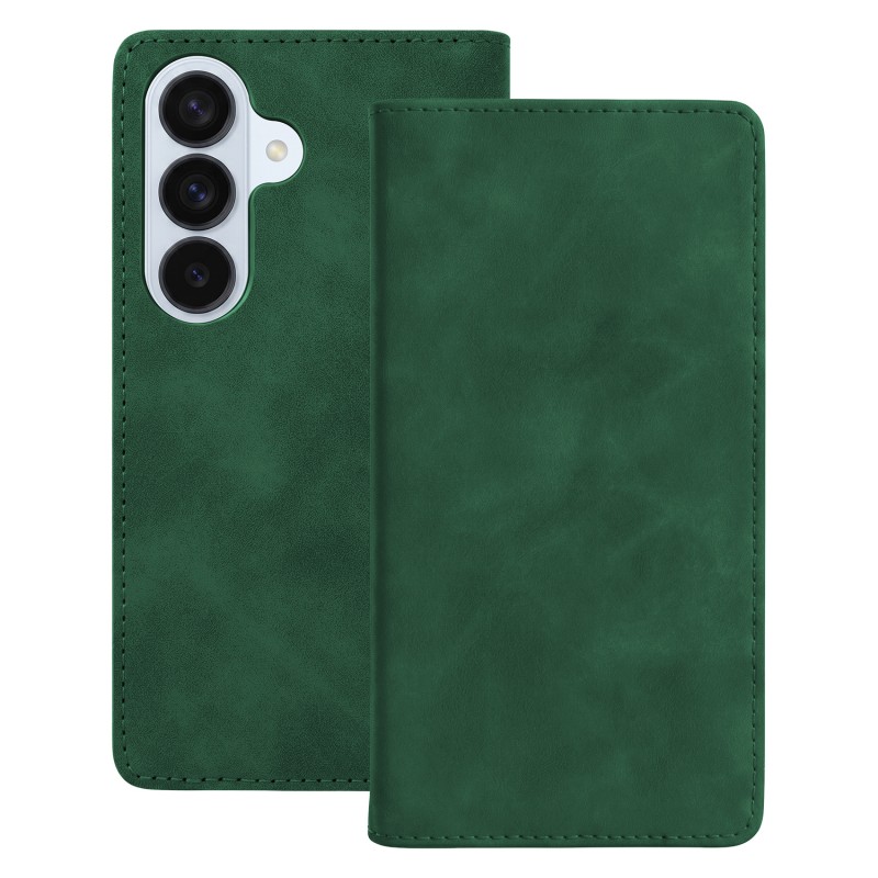 Калъф Smart Suede за Samsung Galaxy S26 зелен