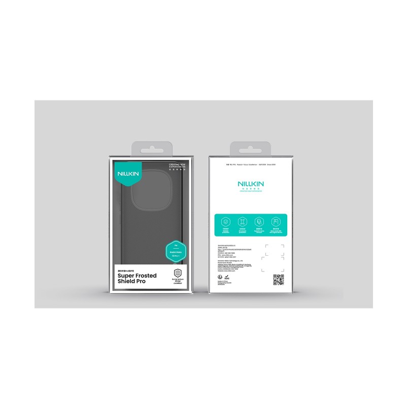 Nillkin гръб Super Frosted Shield Pro за Xiaomi Redmi Note 15 Pro+ 5G / Poco M8 Pro 5G опушен