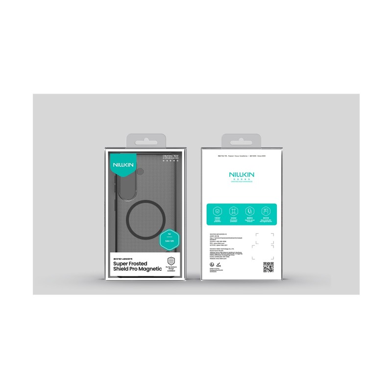 Nillkin гръб Super Frosted Shield Pro Magnetic за Xiaomi Redmi Note 15 Pro+ 5G / Poco M8 Pro 5G опушен