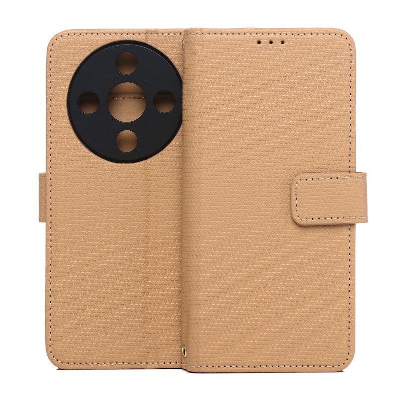Калъф Smart Triangle за Honor Magic 8 Lite кафяв