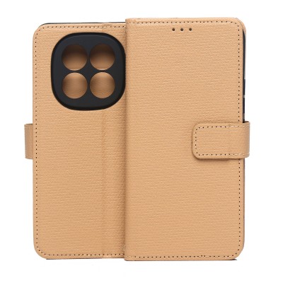 Калъф Smart Triangle за Xiaomi Redmi Note 15 5G кафяв