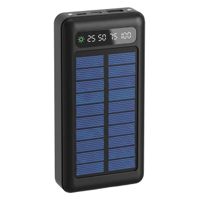 Setty solar power bank SLR-120 20000 mAh черен