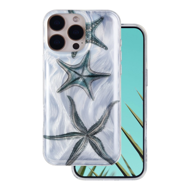 Ultra Trendy Summer калъф за iPhone 15 Pro 6.1" морска звезда