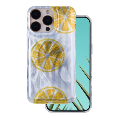 Ultra Trendy Summer калъф за iPhone 15 Pro 6.1" лимон